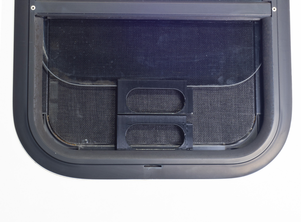 Stackable RV Travel Trailer Window Multi Position Height Wedge LB3D