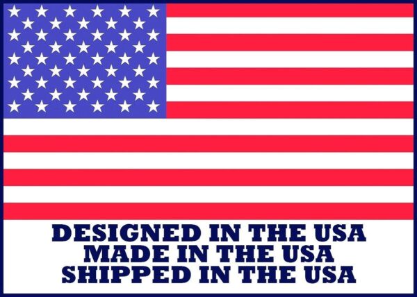 Designed in the USA, made in the USA and shipped in the USA by LB3D Designs.